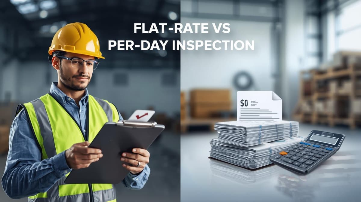 Featured image for Flat-Rate vs Per-Day Inspection Pricing โ Which Model Works for Your Brand?