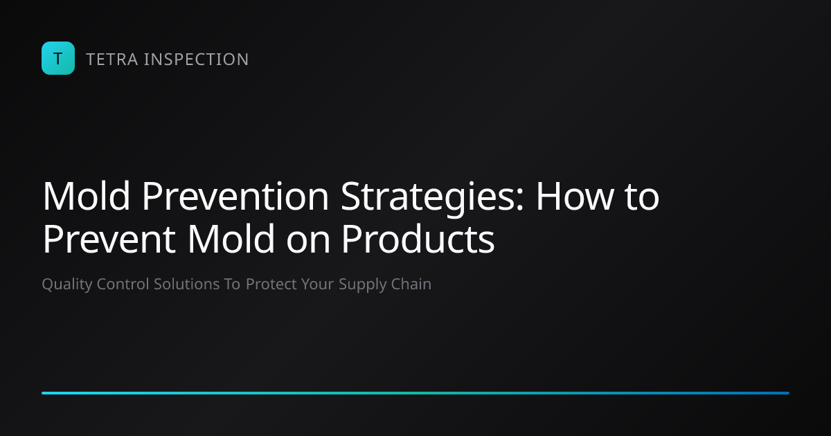 Mold Prevention Strategies: How to Prevent Mold | Tetra Inspection