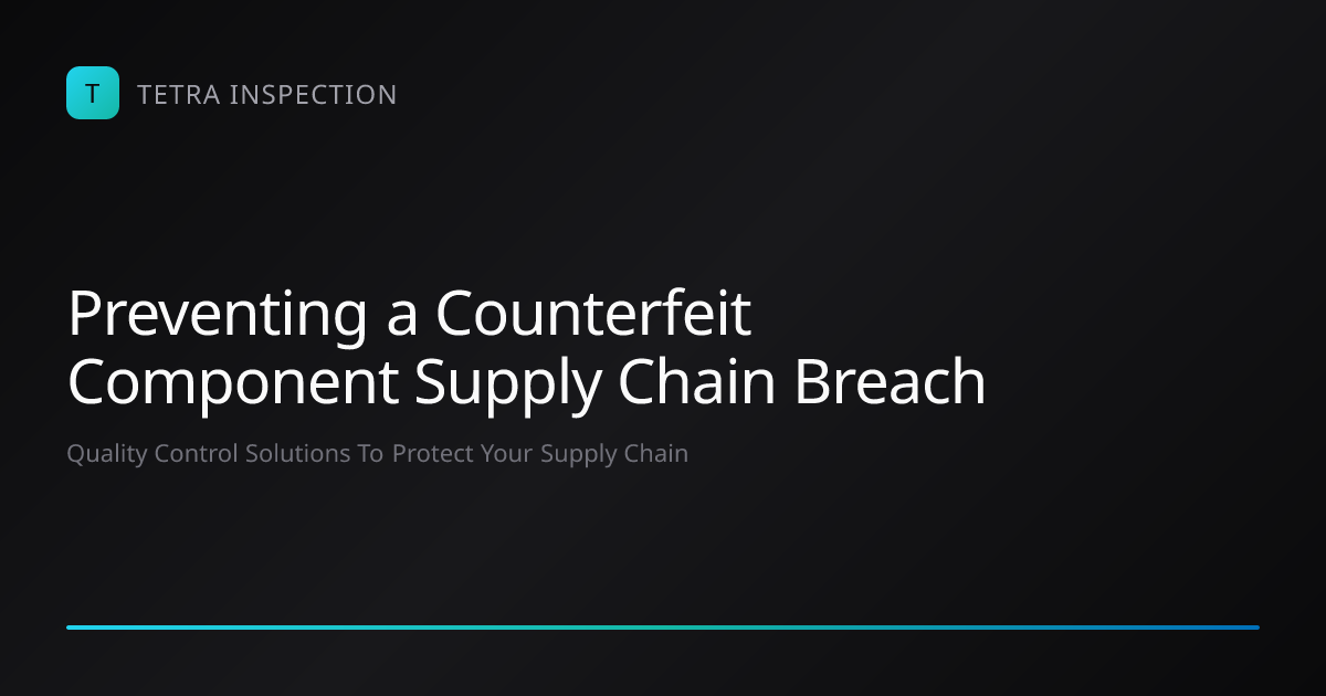 Counterfeit Battery Detection in Electronics | Tetra Inspection