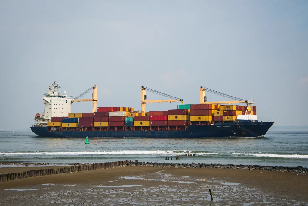 Supply chain - oceanops container ship